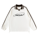 RETRO COLLAR SWEATSHIRT