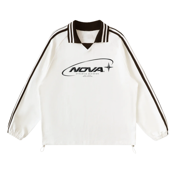 RETRO COLLAR SWEATSHIRT