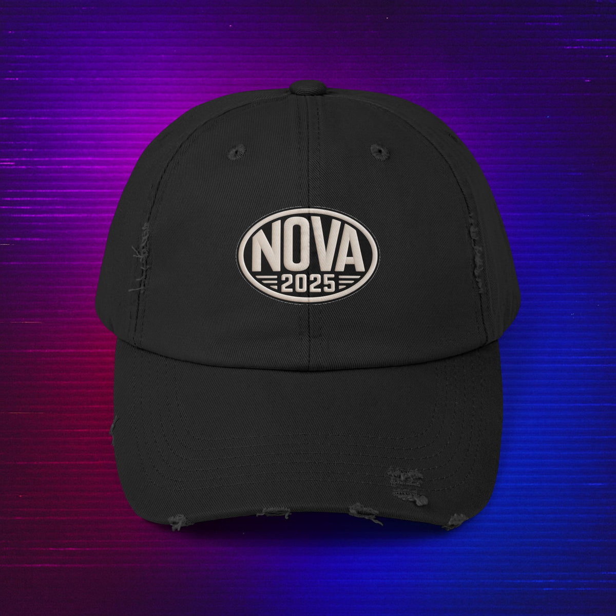 🧢 NOVA 2025 DISTRESSED CAP