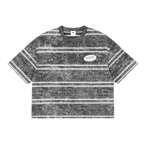 STRIPE WASH TEE