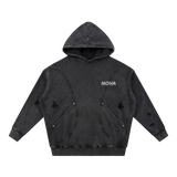 DISTRESSED ARC HOODIE