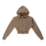 SCULPT ZIP HOOD