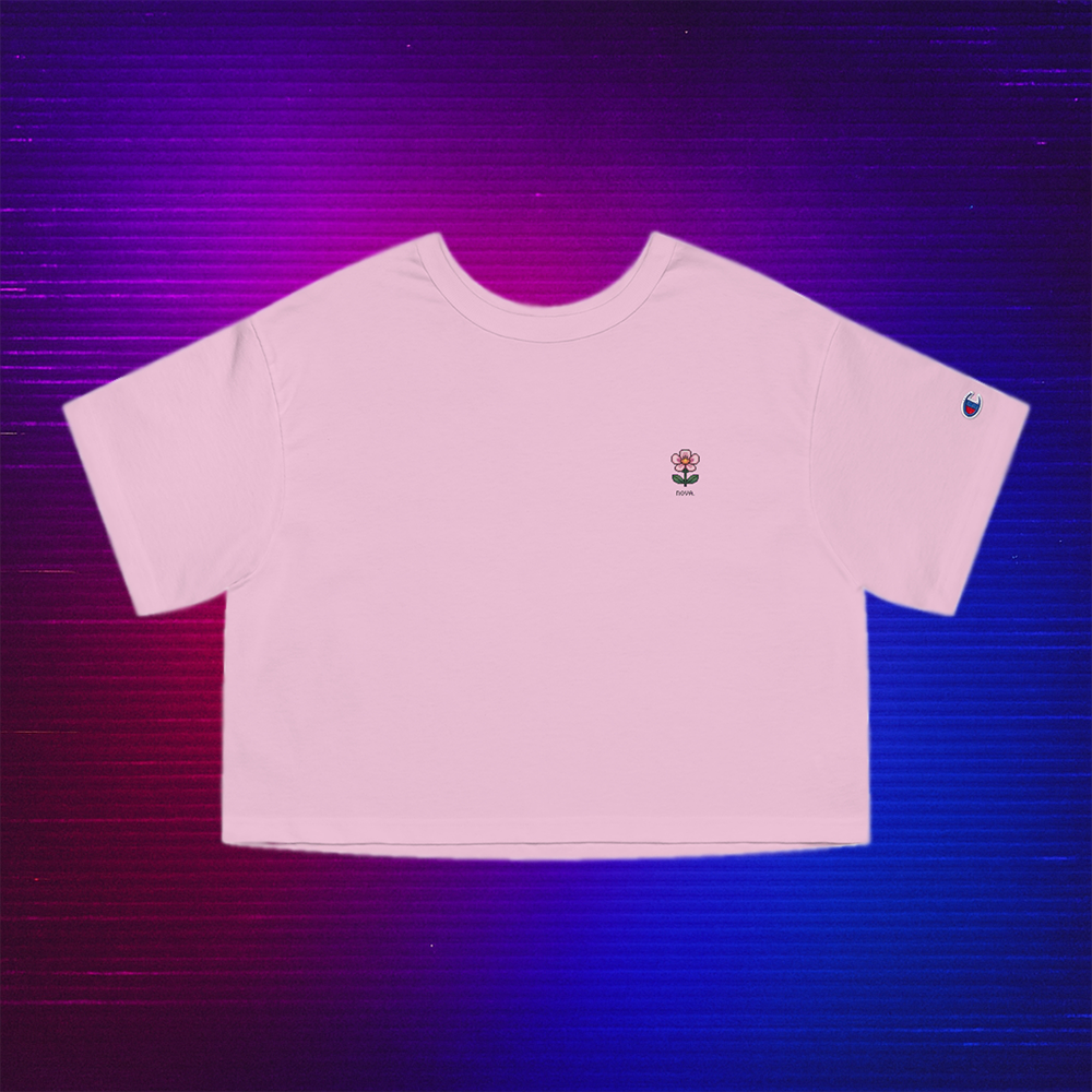 NOVA BLOOM Crop Tee (Champion)