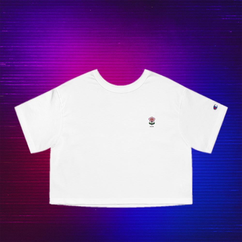 NOVA BLOOM Crop Tee (Champion)