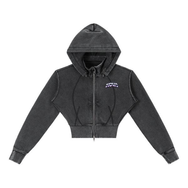 SCULPT ZIP HOOD