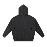 DISTRESSED ARC HOODIE